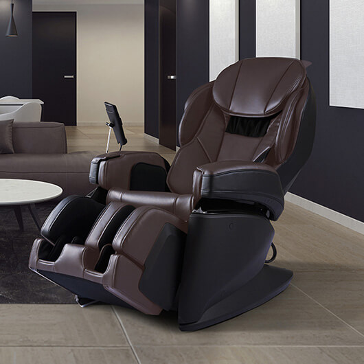 JP1100 massage chair in living room