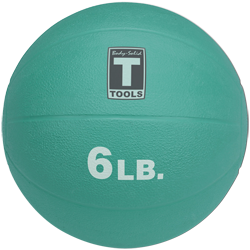 Body-Solid Medicine Ball - 6 lbs (Aqua)