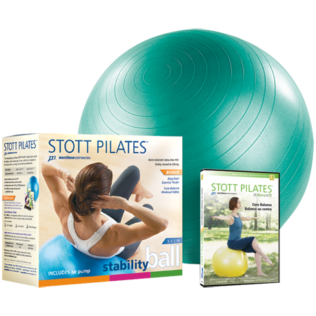 Stott Pilates Stability Ball Power Pack 65cm (green)