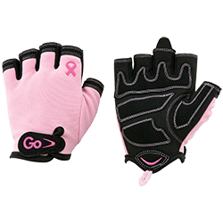 GoFit Women's Breast Cancer Awareness X-Trainer Gloves - Small