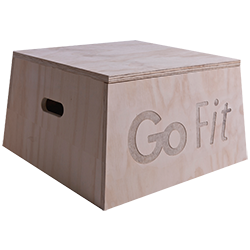 GoFit 12 inch Premium Wood Plyobox