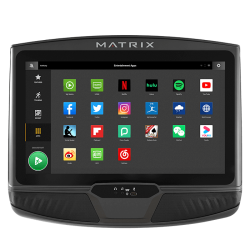 Matrix T75 Treadmill with 22 Touchscreen XUR Console