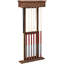 Brunswick Merrimack Cue Rack - Nutmeg