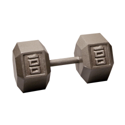 Body-Solid Cast Hex Dumbbell - 100 Lb.