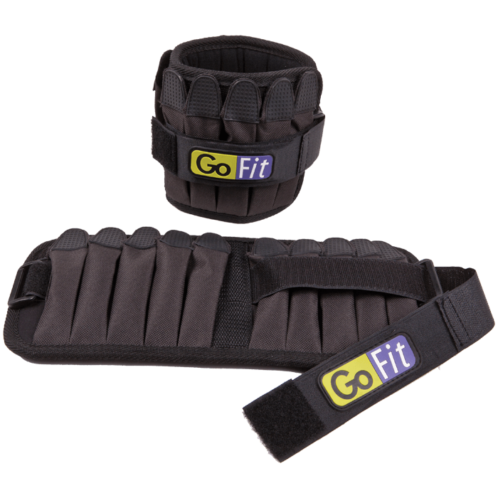 GoFit 10 lb Padded Pro Ankle Weights