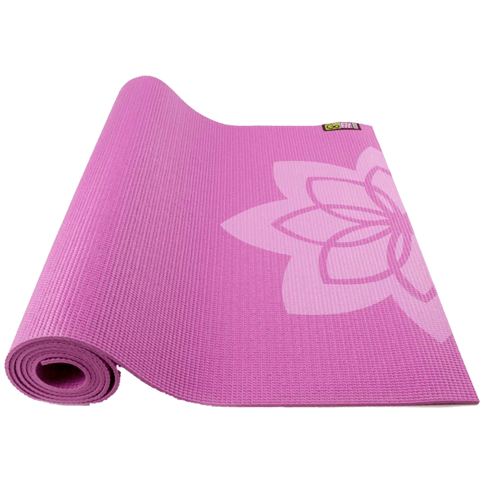 GoFit Designer Yoga Mat - Zen Lotus