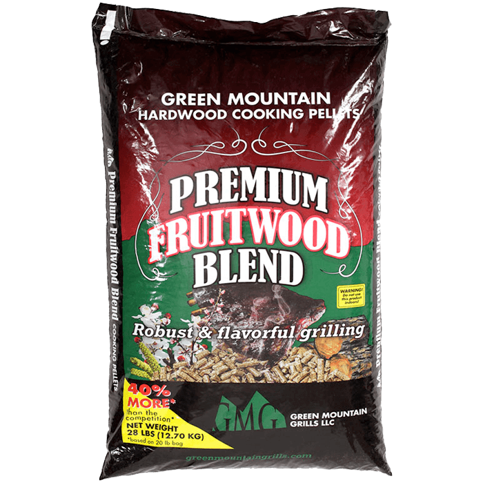 Green Mountain Grill Premium Fruitwood Blend