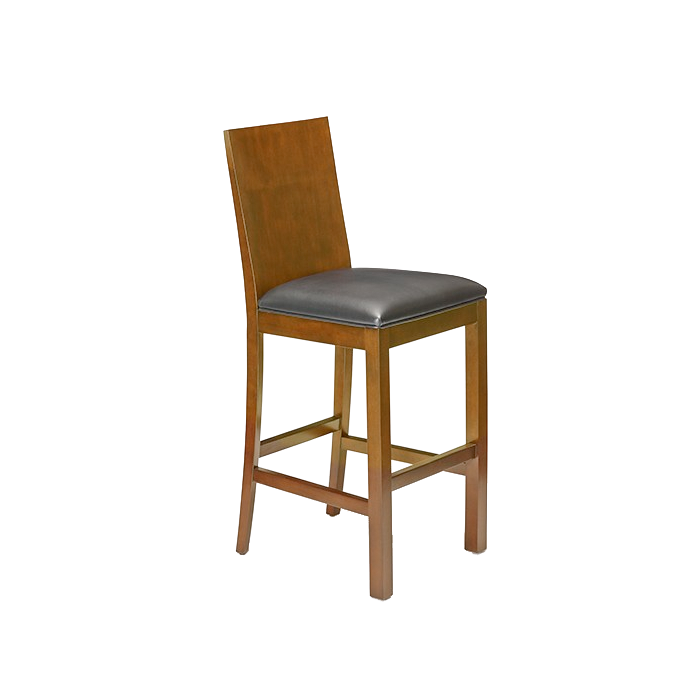 Brunswick Heritage Wood Back Barstool