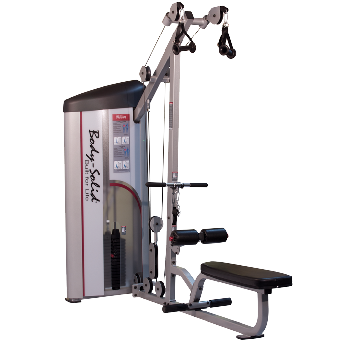 Body-Solid Pro Clubline Series II Lat Pulldown & Seated Row Machine