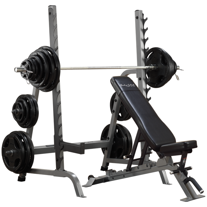 Body-Solid Body-Solid Pro Clubline Bench Rack Combo